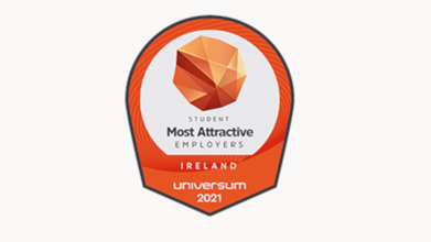 Top 40 list for Most Attractive Employers by students - Ireland