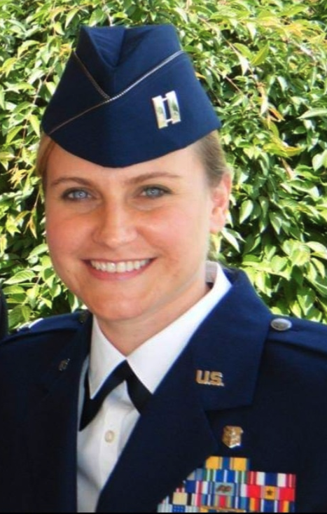 Janeen, a J&J employee with a 20-year career as an Air Force enlisted servicewoman