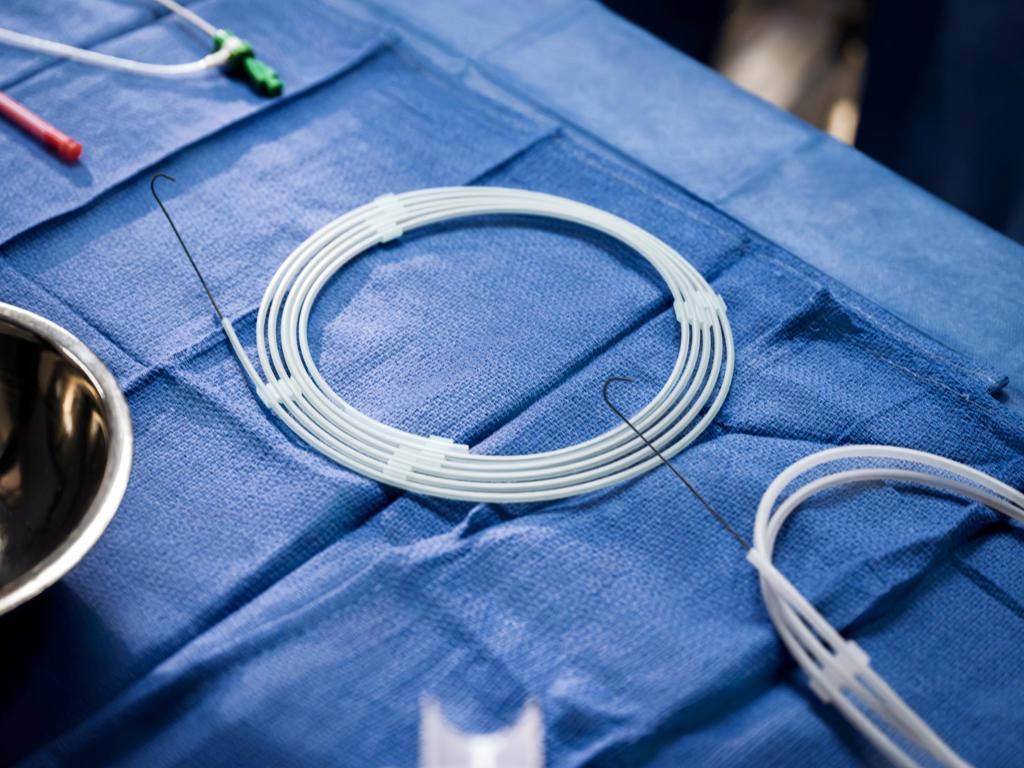 Surgical tools in a cath lab