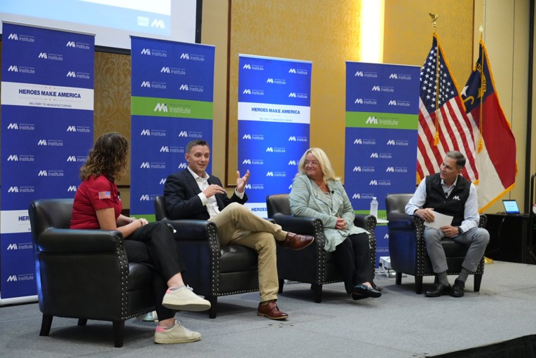 Military to Manufacturing panel discussion
