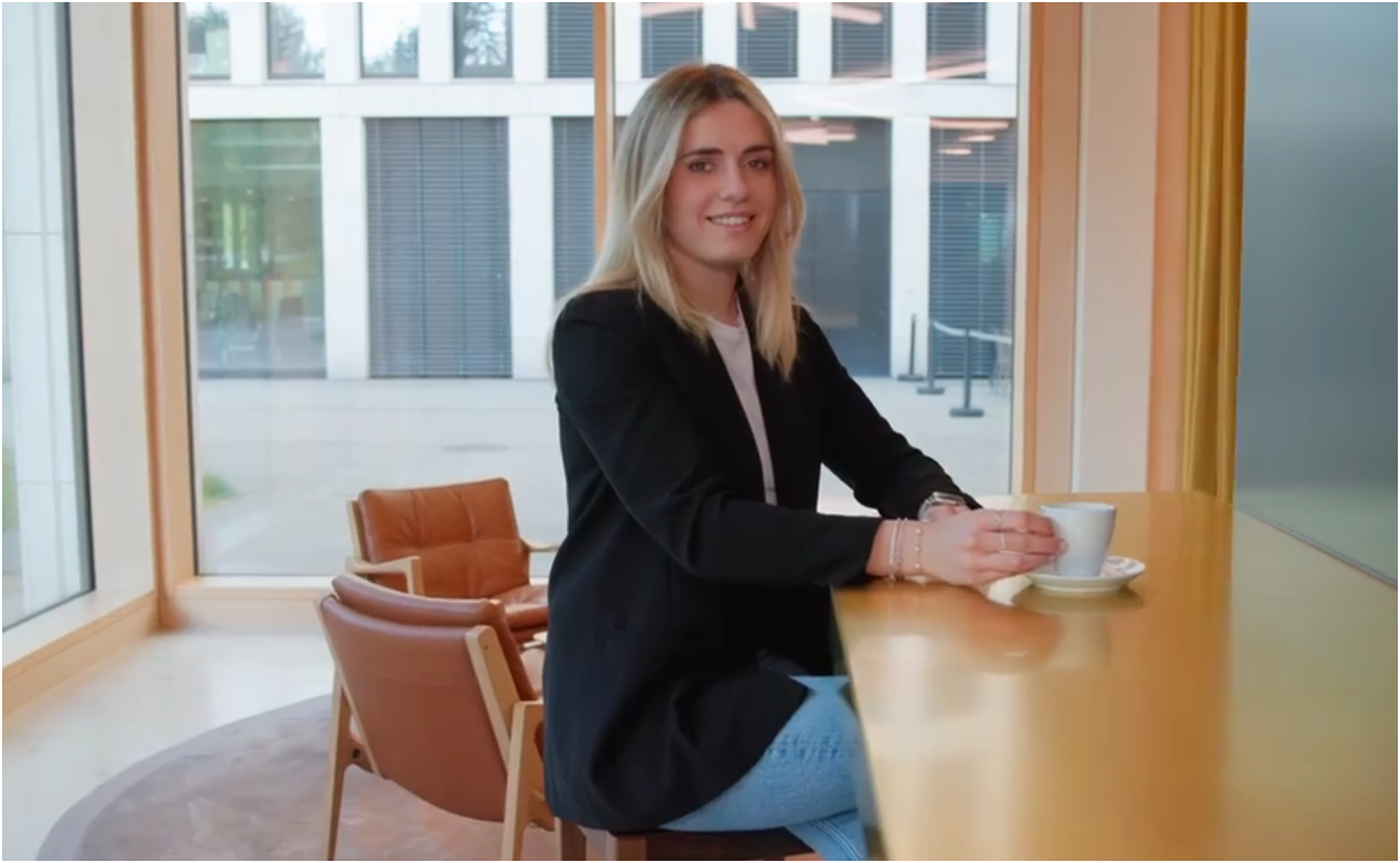 Hanna, an analyst in Switzerland