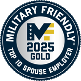 Military Friendly Top 10 spouse employer 2025
