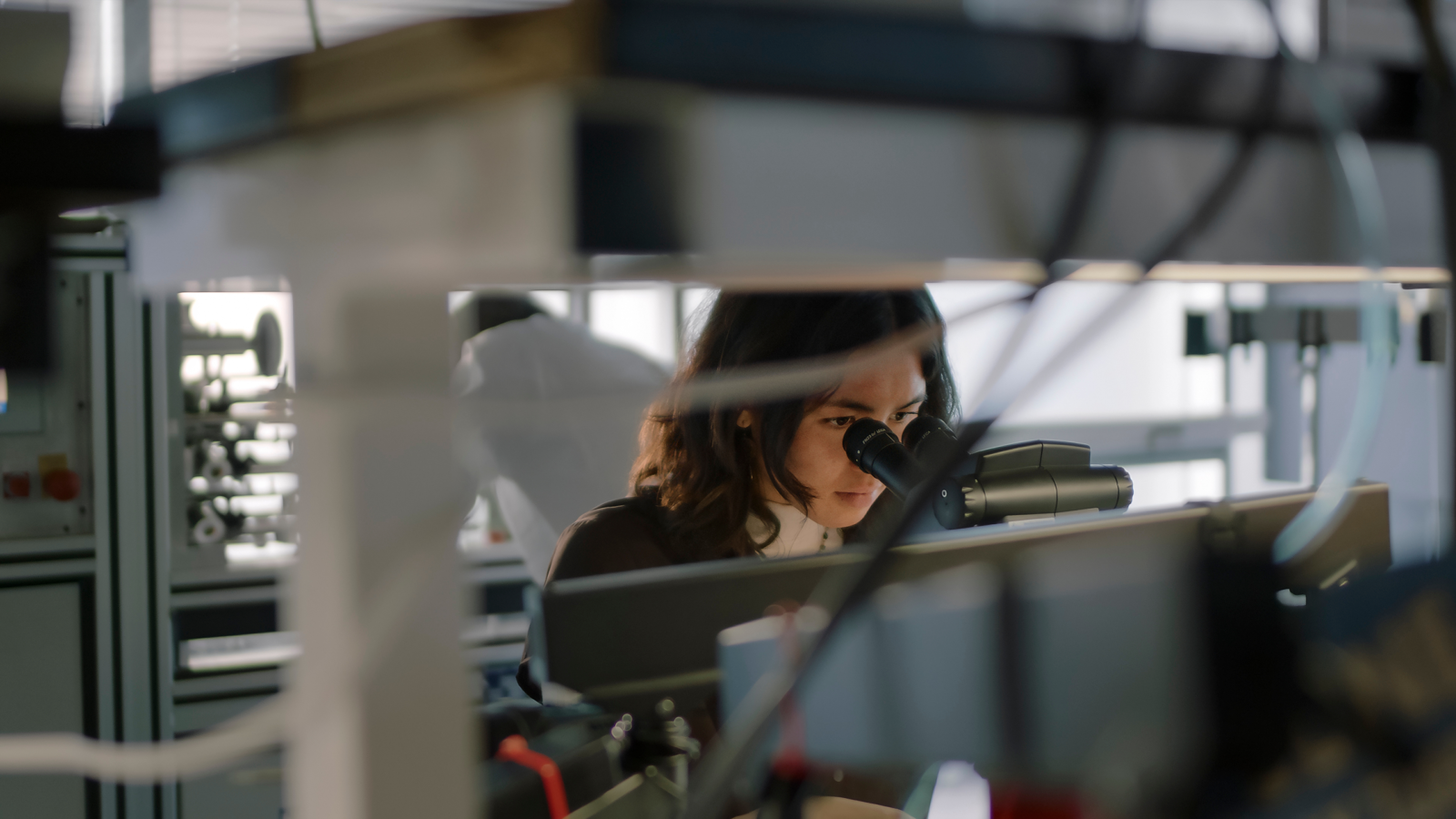 Employee at work at computer